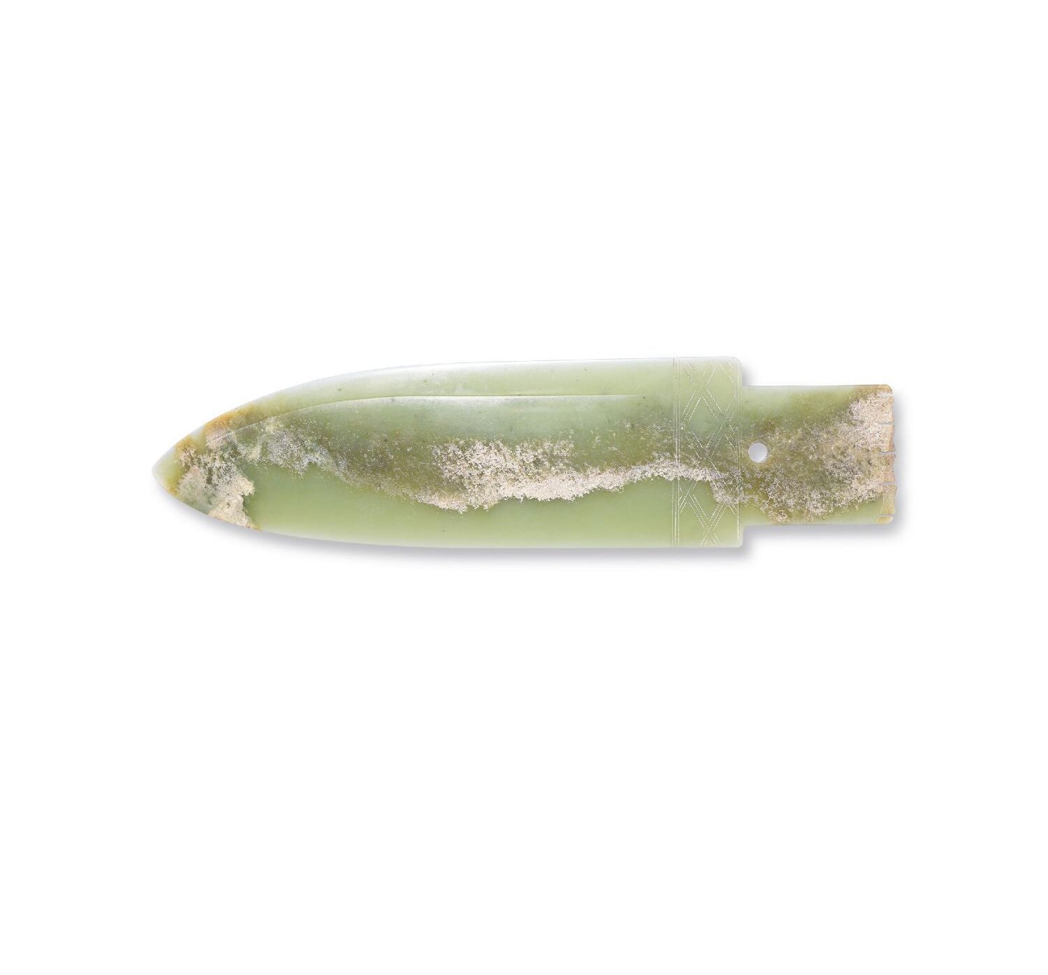 商 青玉戈
